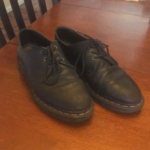 Black Doc marten shoes
